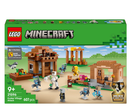 Klocki LEGO® LEGO MINECRAFT 21596 Najazd przywoływaczy na wioskę